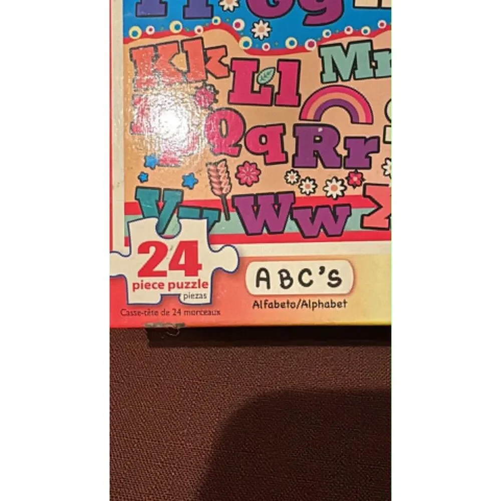 Puzzlebug Learning Alphabet 24 Pieces Jigsaw Puzzle Sealed